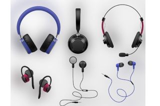 The best headphones for cycling can be different for each rider In this image are six pairs of different headphones short on a white background