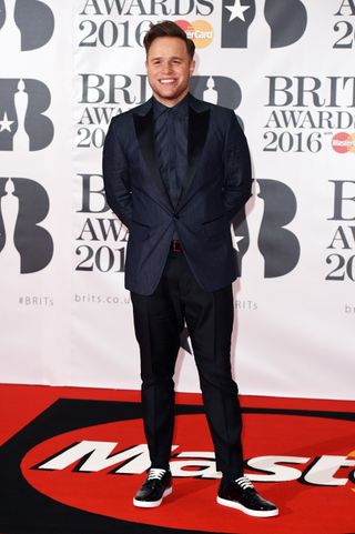 Olly Murs At The Brit Awards 2016