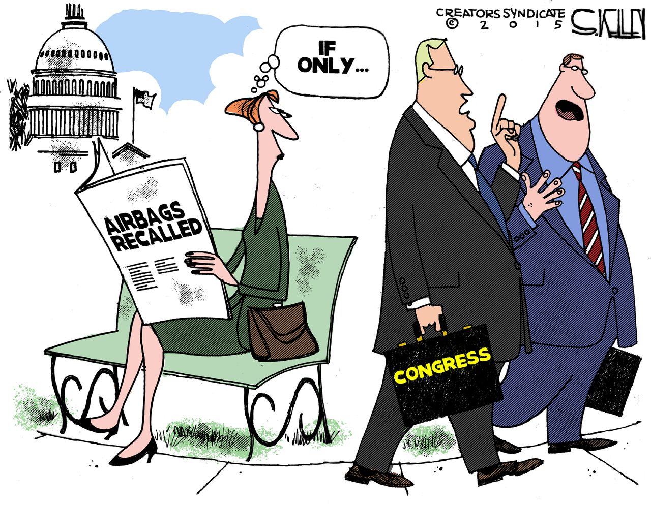 Political cartoon U.S. Congress