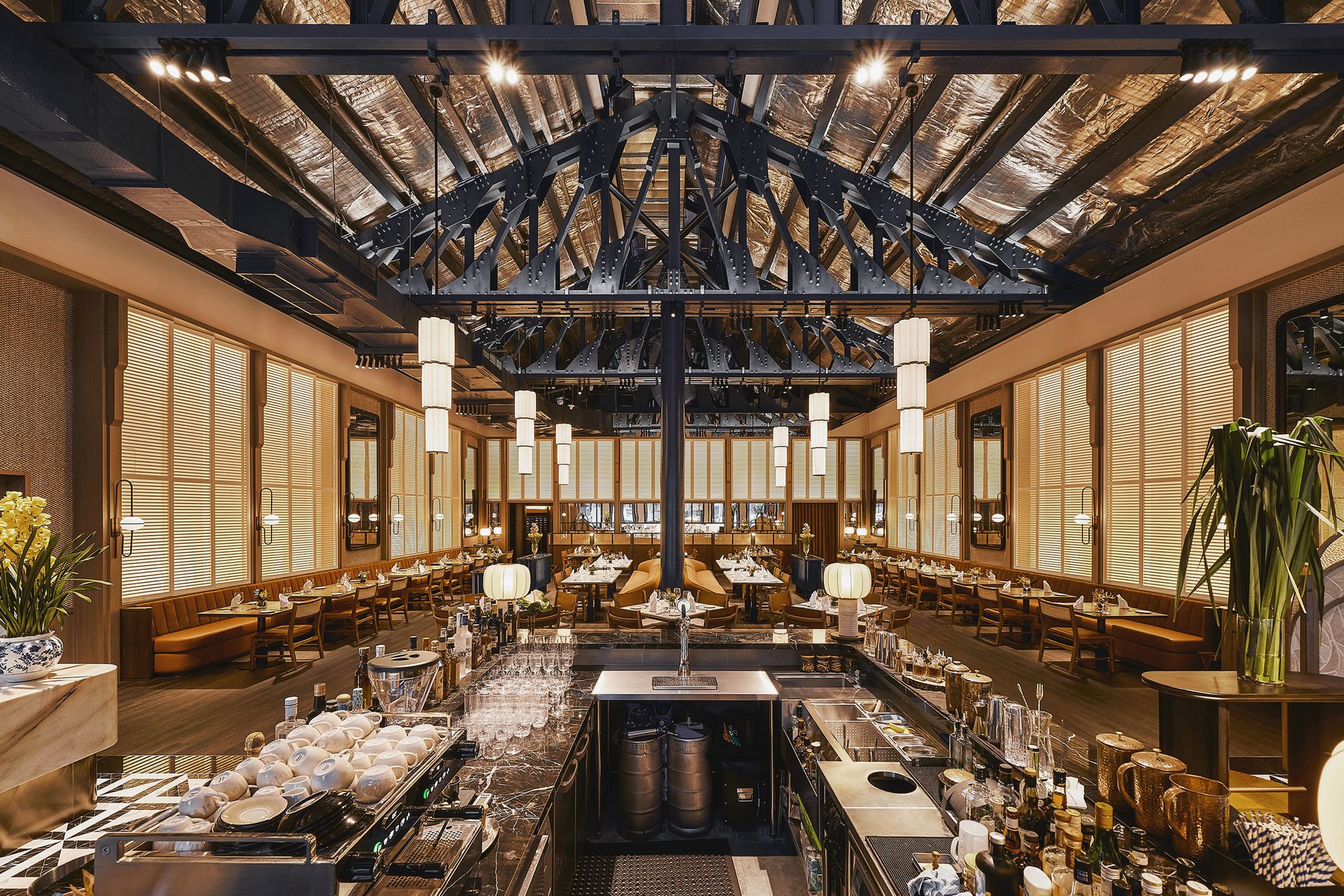 Jiak Kim House's main dining room