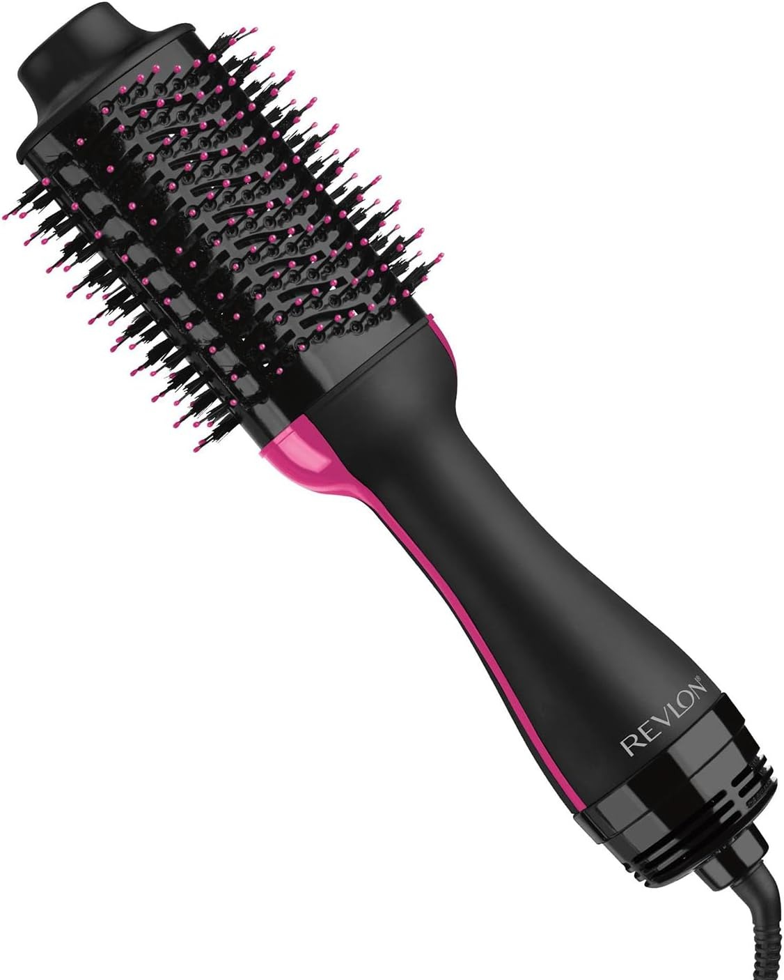 REVLON, Revlon One-Step Volumizer Hair Dryer and Styler With Improved Motor &amp;ndash; Easy Salon-Style Blowouts &amp;ndash; Less Frizz, More Shine, and Reduced Heat Damage, for All Hair Types and Lengths (black)