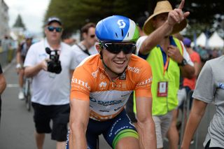 Winners are grinners, Simon Gerrans after the stage