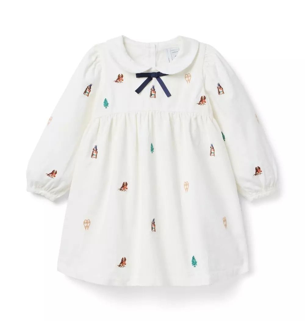 Gray Malin X Janie and Jack, Fur-Ever Friends Dress