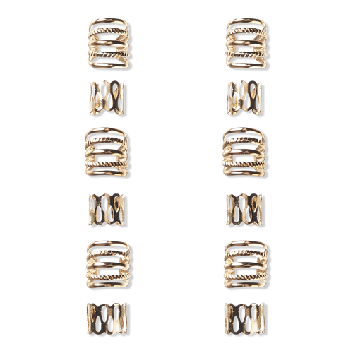 Primp Metal Braid Cuffs