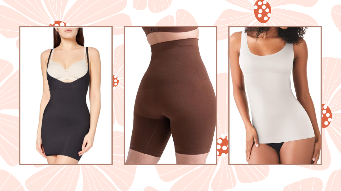 Experience comfort and control in our Built-In Shapewear Halter