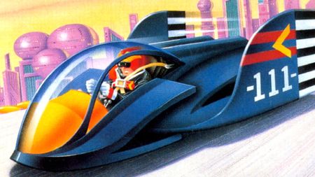 Box art from the original SNES version of F-Zero