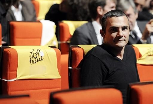 Richard Virenque at the 2011 Tour de France presentation