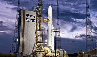 Ariane 5 on Launch Pad