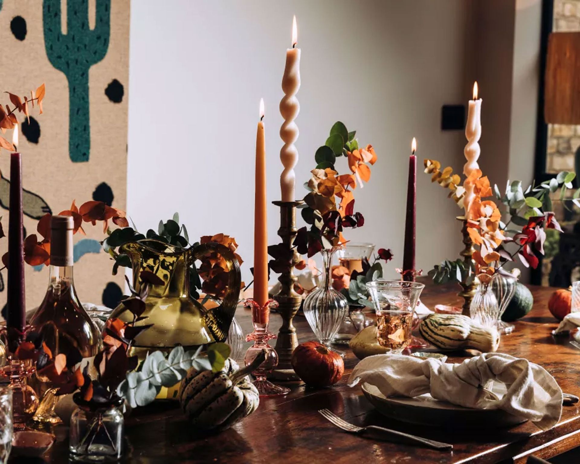 Fall table decor