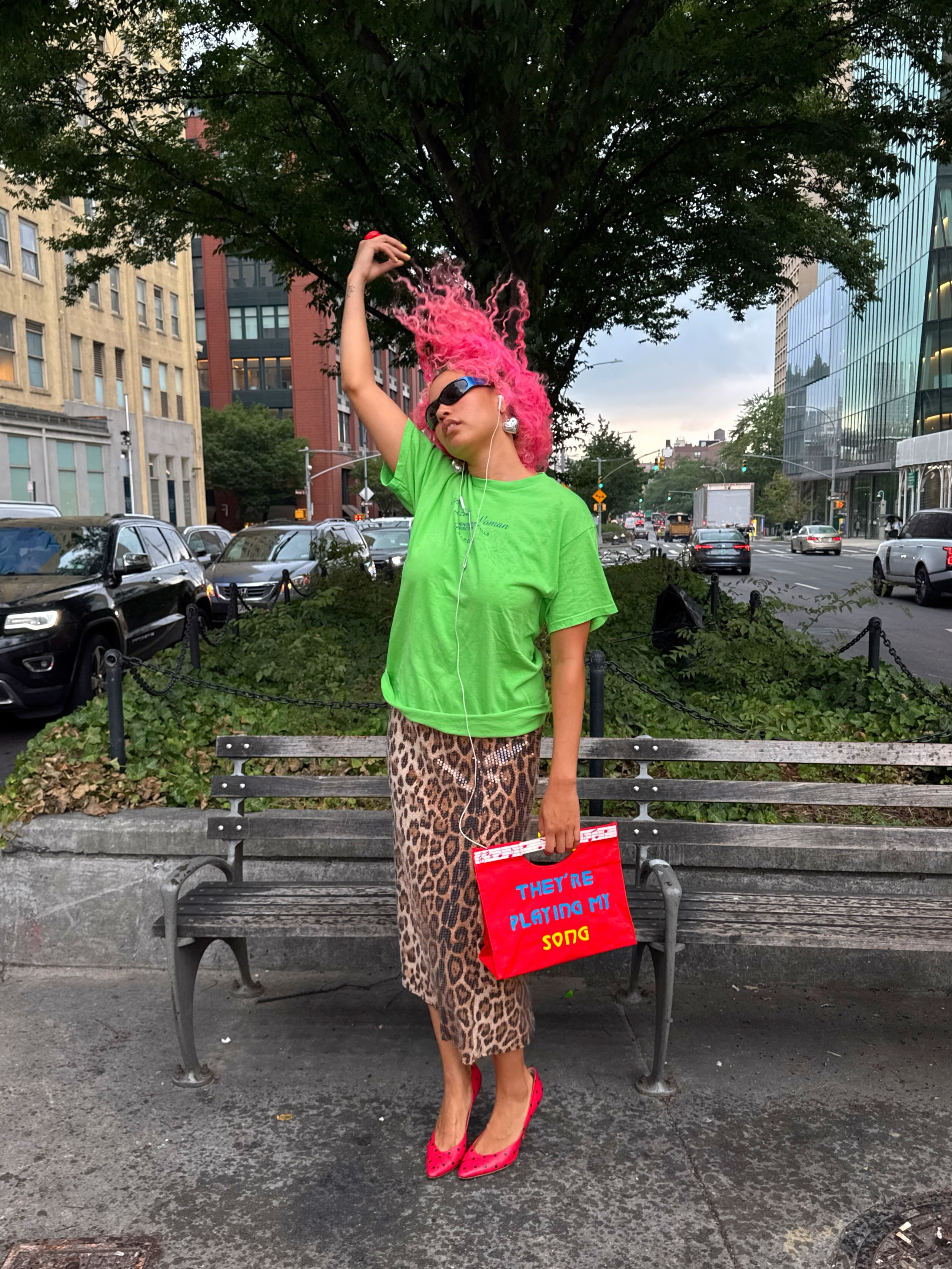 An image of a woman wearing best statement fall skirt 2026