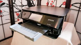 Epson Expression Photo XP-8800 review unit on desk