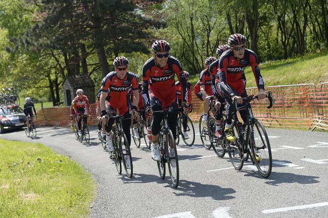 Philippe Gilbert and BMC check out La Redoute