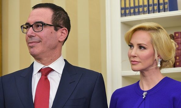 Steven Mnuchin and Louise Linton.