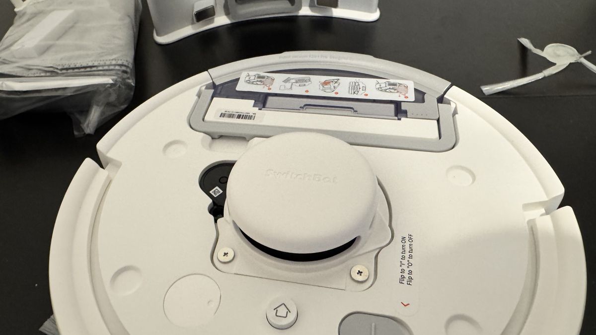 SwitchBot K10+ Pro robot vacuum