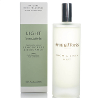 AromaWorks room mist, £12, £8.04