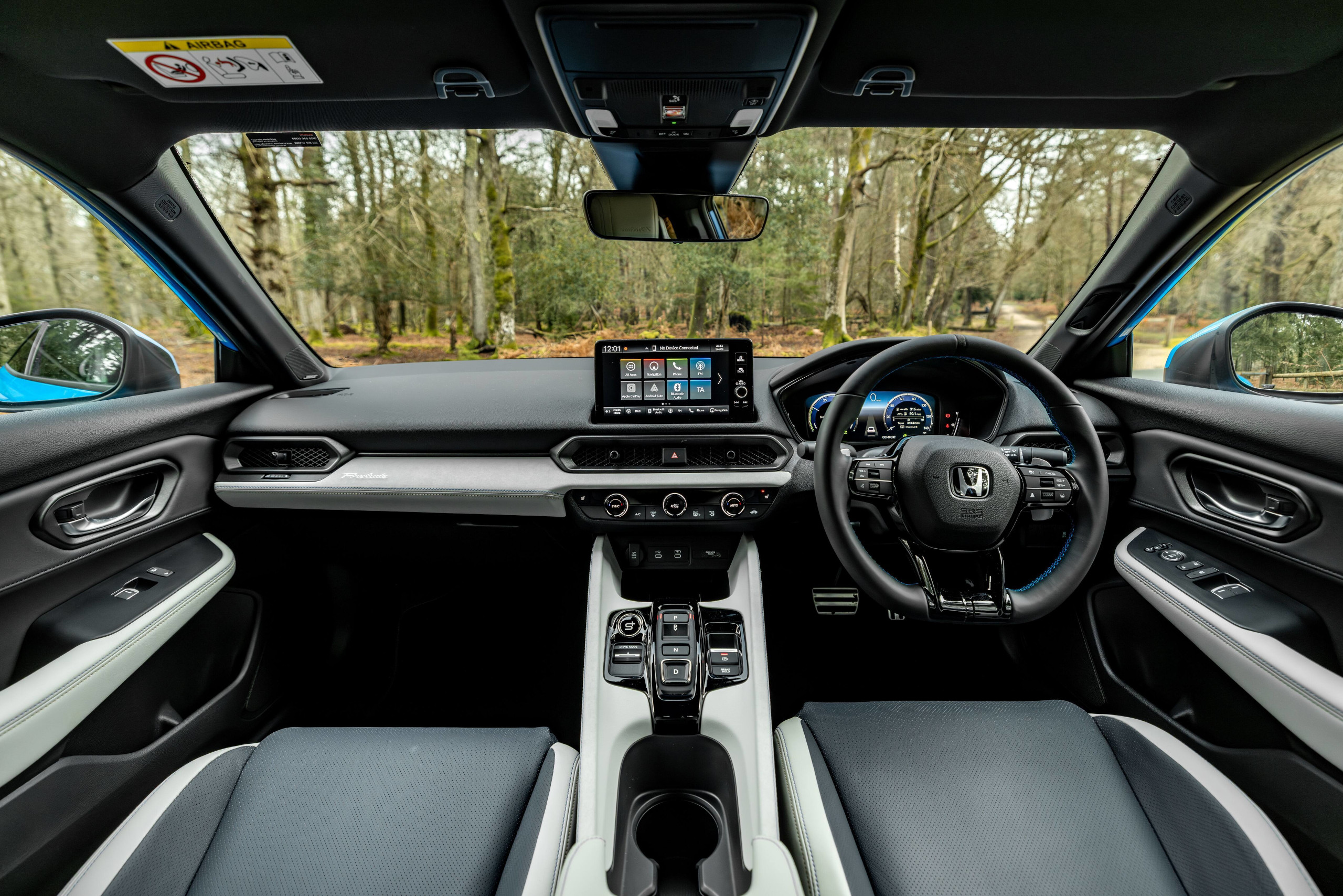 Honda Prelude dashboard