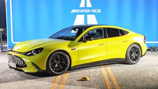 Mercedes-AMG GT 4-Door Coupe test drive.