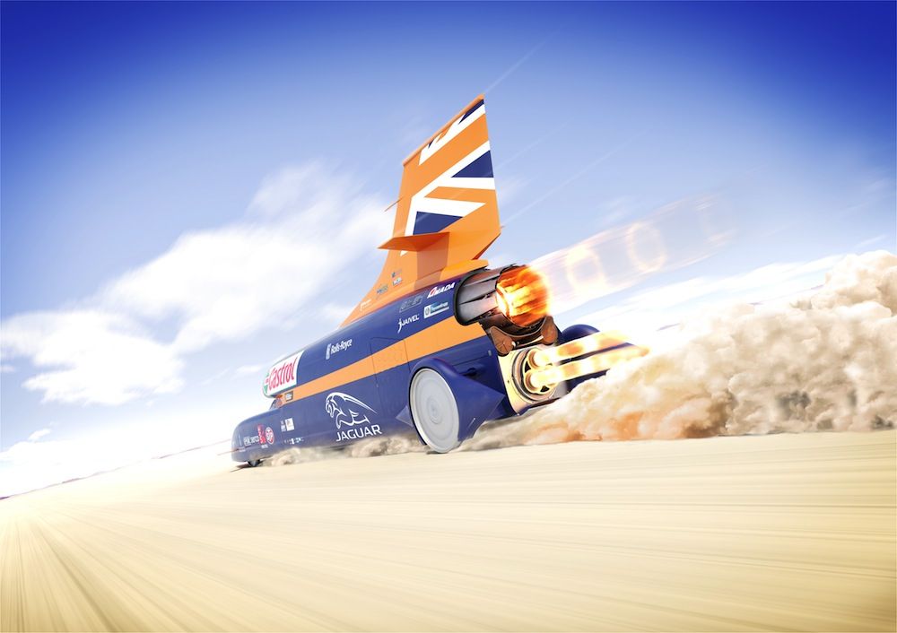 Bloodhound Car - Back