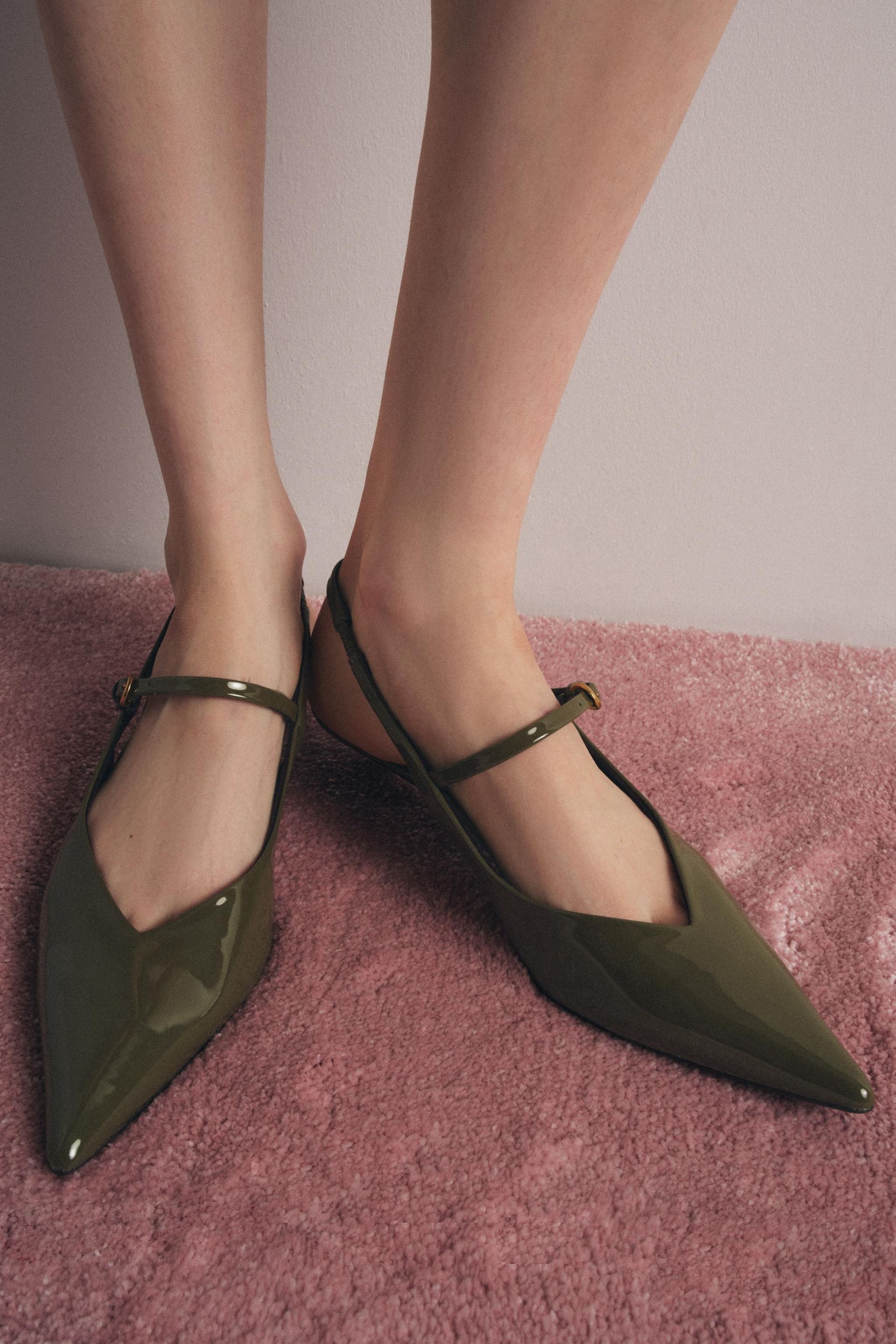 Strappy Slingback Shoes