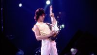 British musician Jeff Beck plays guitar onstage during a performance at the Reunion Center, Dallas, Texas, November 27, 1983
