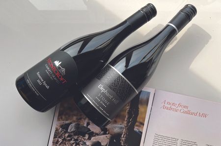 Two bottles of Gimblett Gravels wines