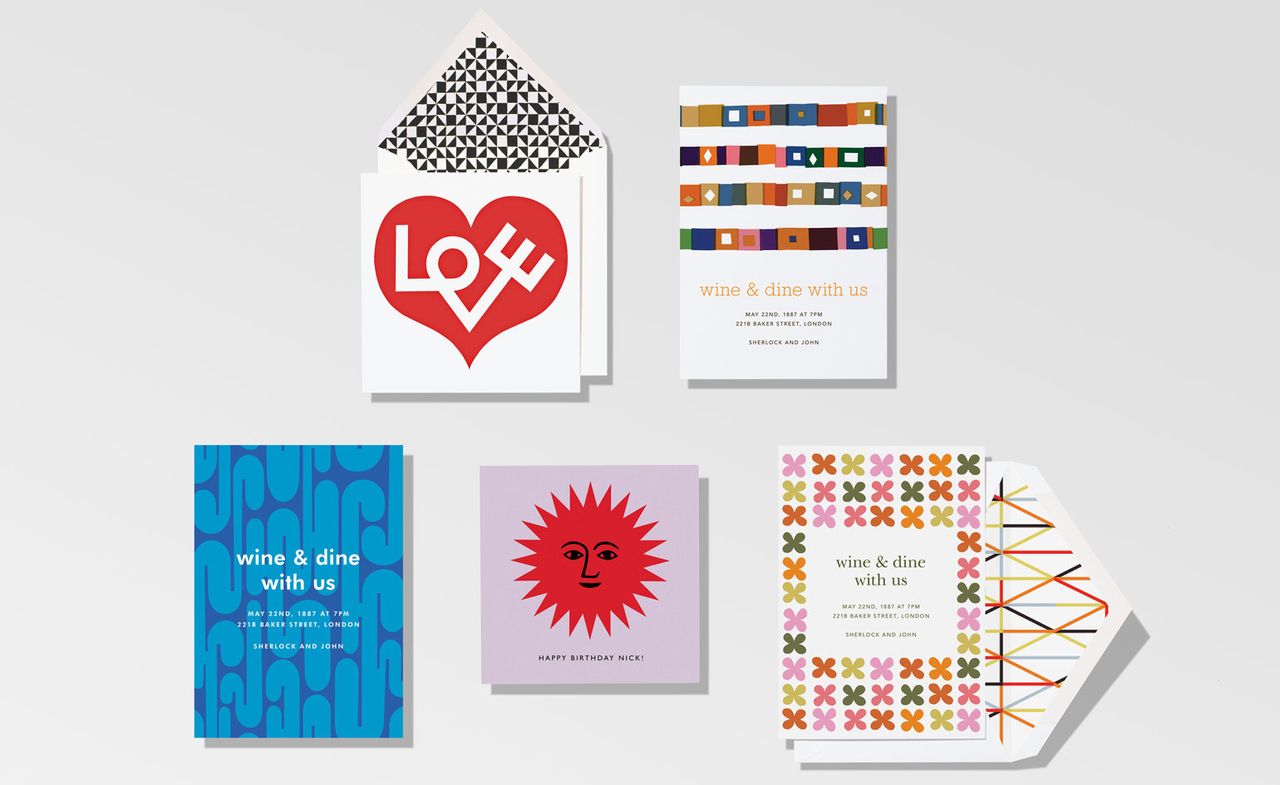 Paperless Post&#039;s collaboration with Girard Studio is inspired by Alexander Girard&#039;s love of letter writing