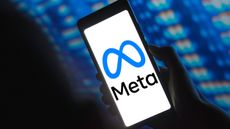 In this photo illustration, the Meta Platforms, Inc. logo is displayed on a smartphone screen.