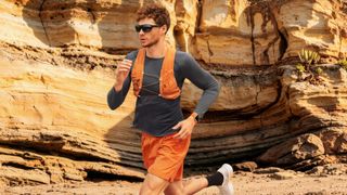 A man running with the latest Huawei smartwatch on his wrist