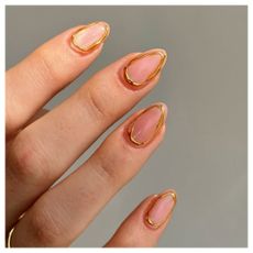 gold nails