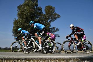 Tirreno-Adriatico stage 2 2022 breakaway