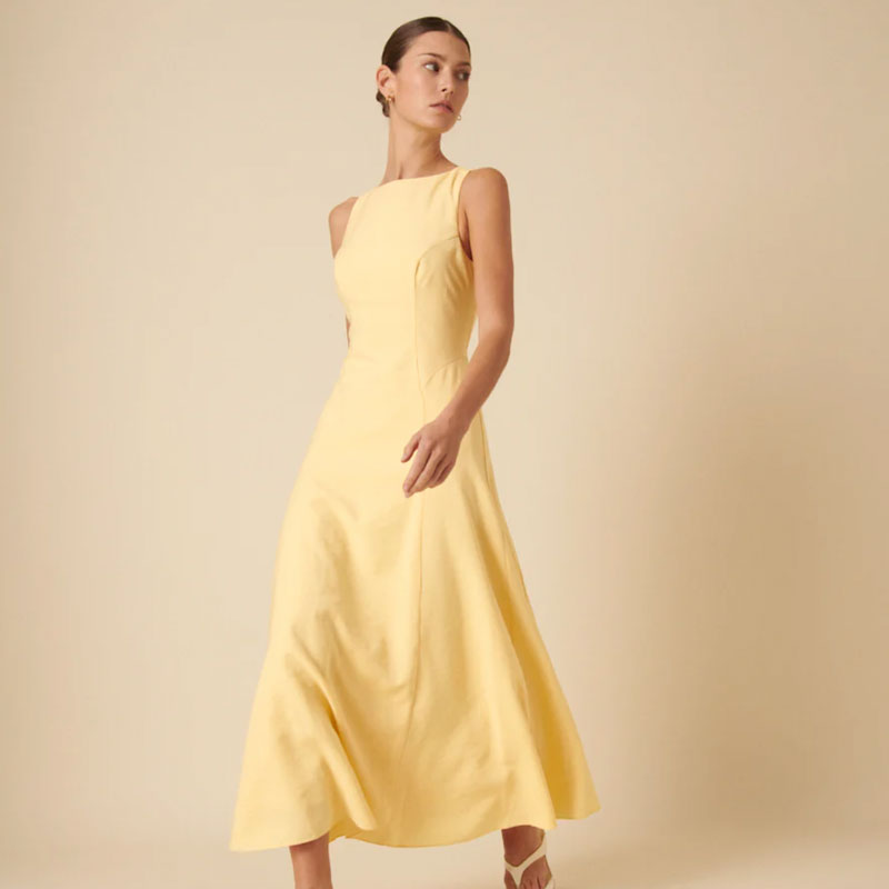 Nobody's Child Butter yellow dress