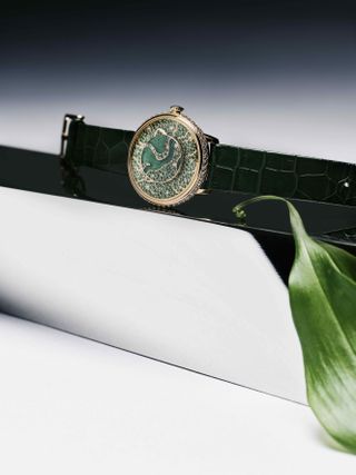 Fabergé green watch