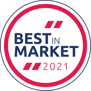 Best in Market 2021 logo