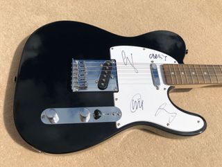 Coldplay signed Squier Telecaster
