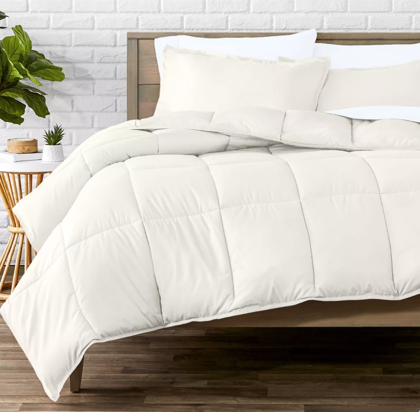 Cream bedding set