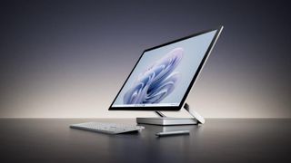 A picture of the Microsoft Surface Studio 2+