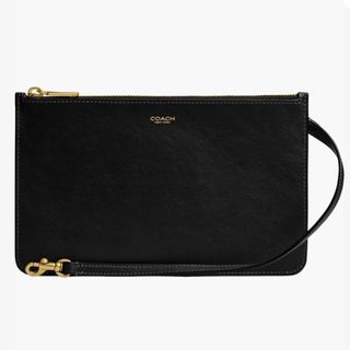 Coach Zip Leather Pouch