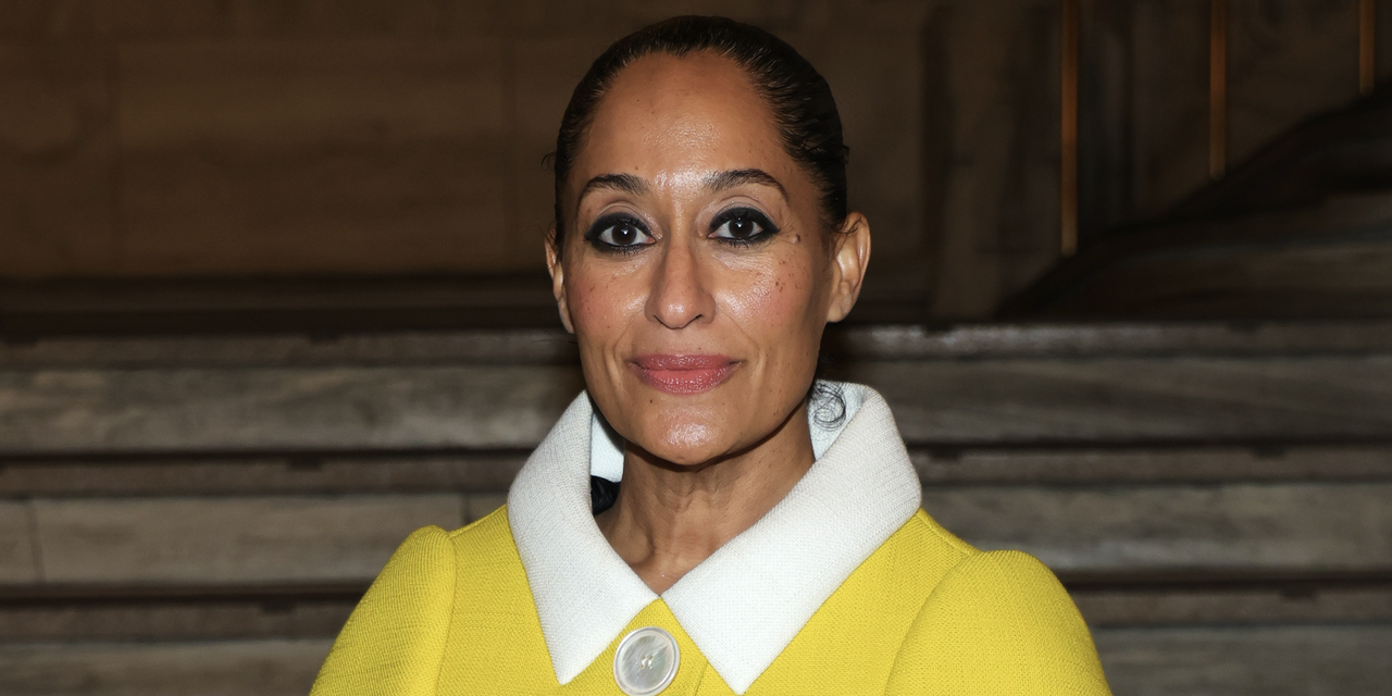 Tracee Ellis Ross attends the Marc Jacobs 2025 Runway Show at New York Public Library on February 03, 2025 in New York City.