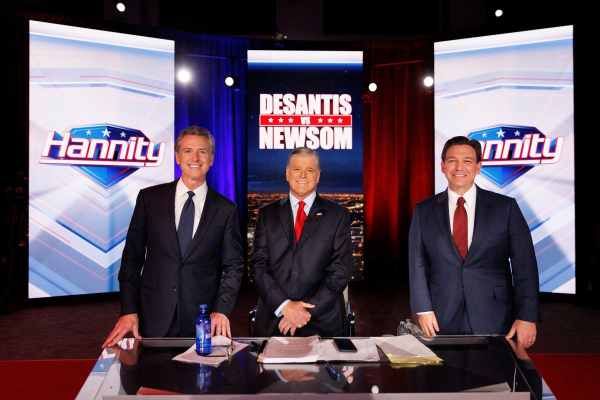 Fox News&#039; &#039;DeSantis vs. Newsom: The Great Red vs. Blue State Debate&#039;