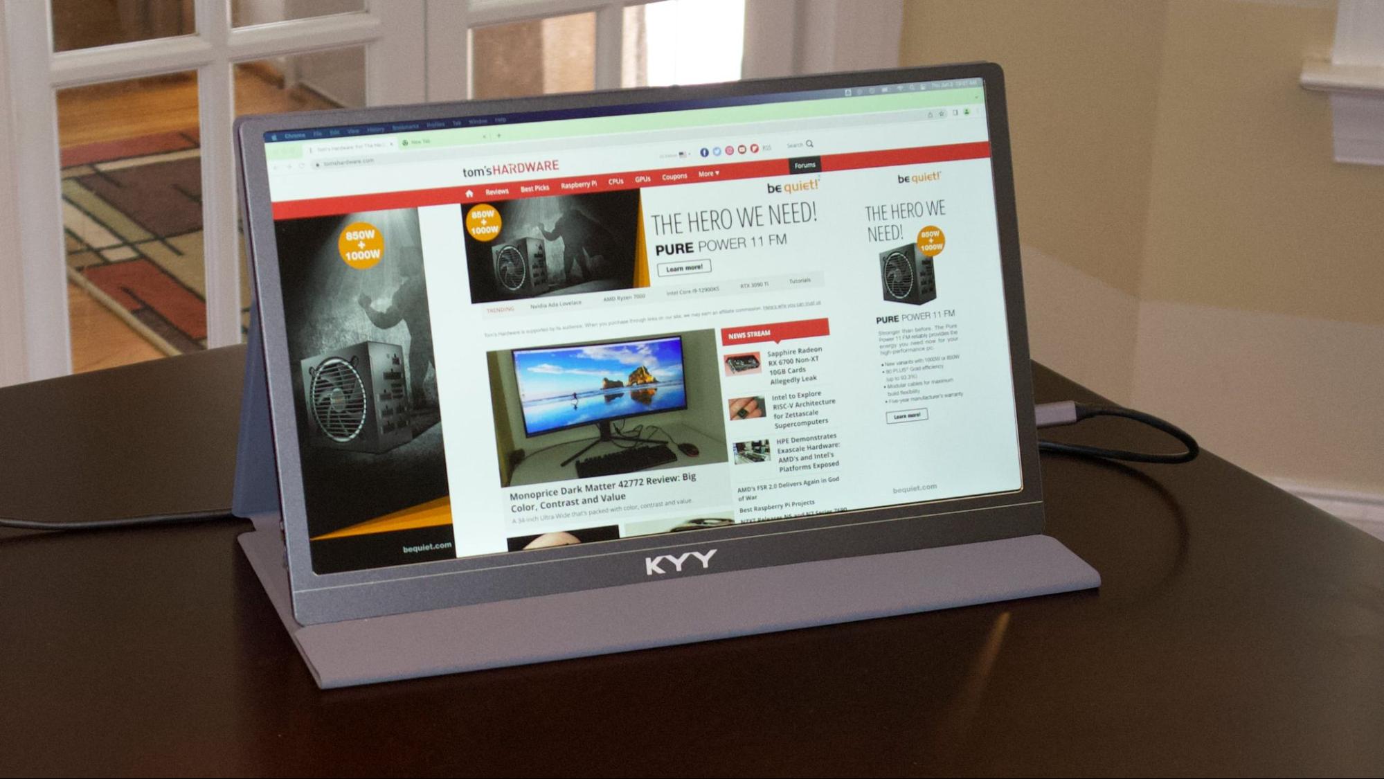 KYY K3-3 15.6-inch, 4K Portable Monitor Review | Tom's Hardware