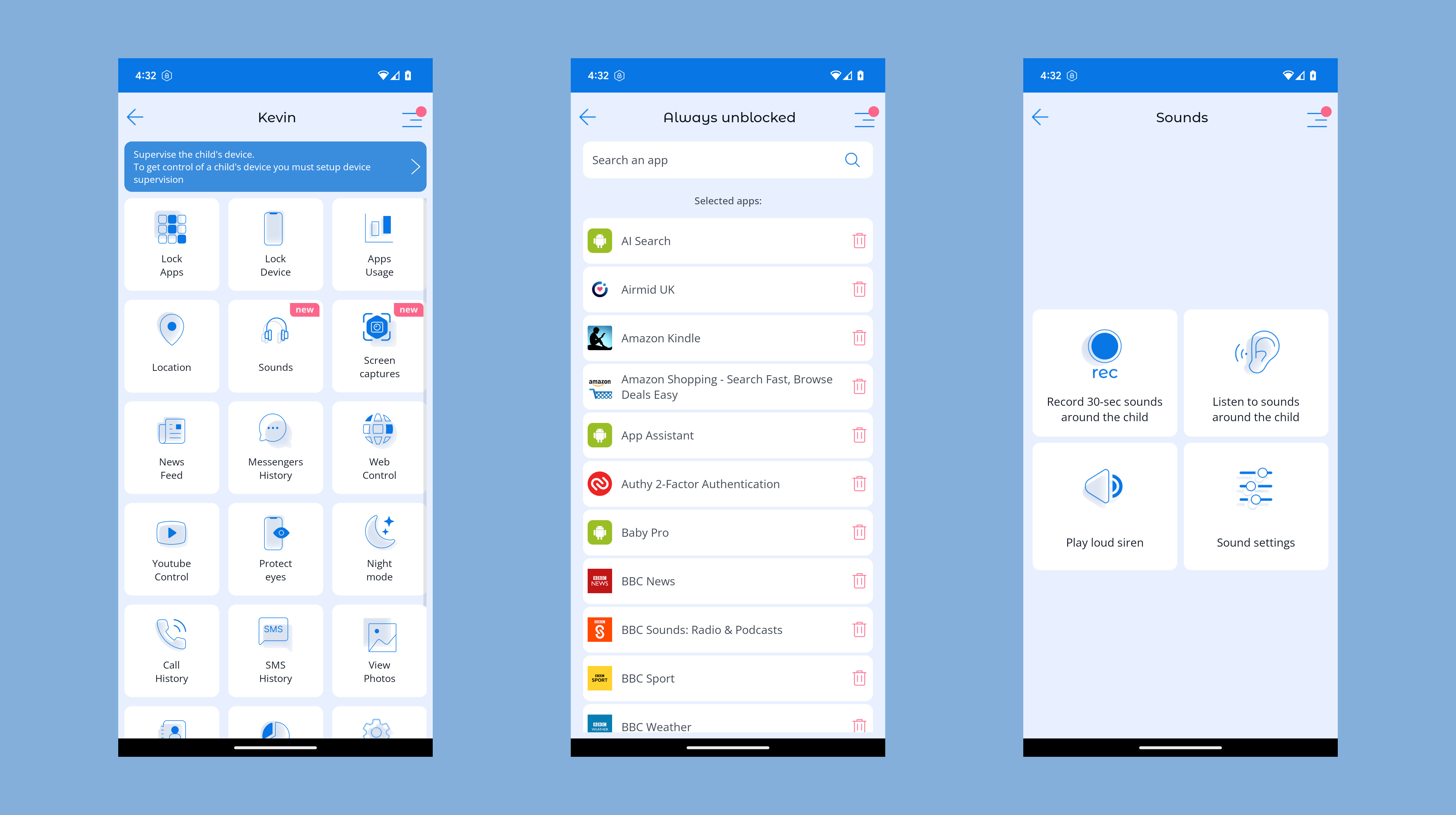 Parental Control Kroha parental control app review