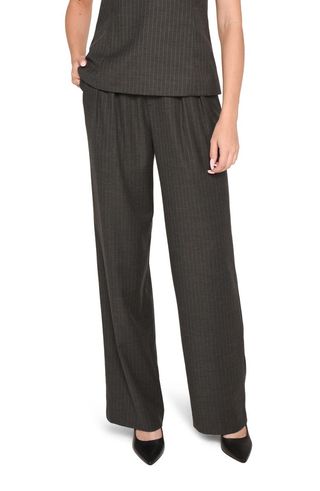 Cindy Pleated Pinstripe Trousers