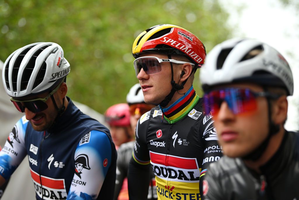 Remco Evenepoel at the Crit&eacute;rium du Dauphin&eacute;