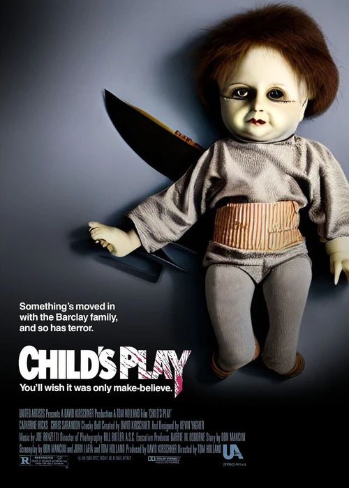 AI-generated horror movie posters