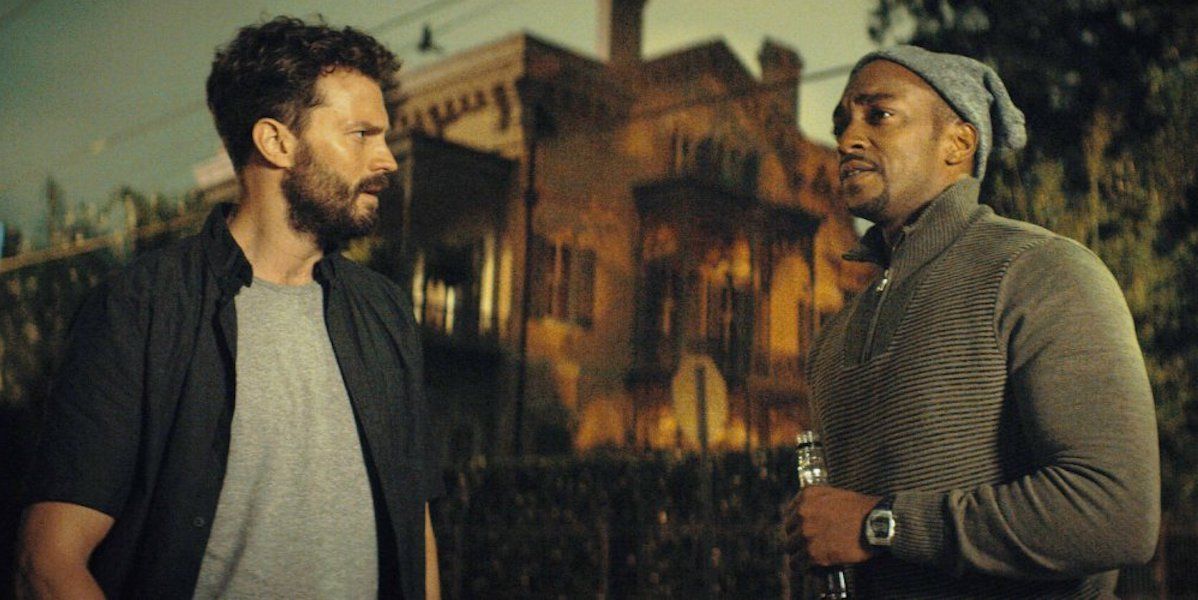 Jamie Dornan and Anthony Mackie in Synchronic