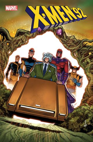 X-Men '92: House of XCII #1 cover by David Baldeon