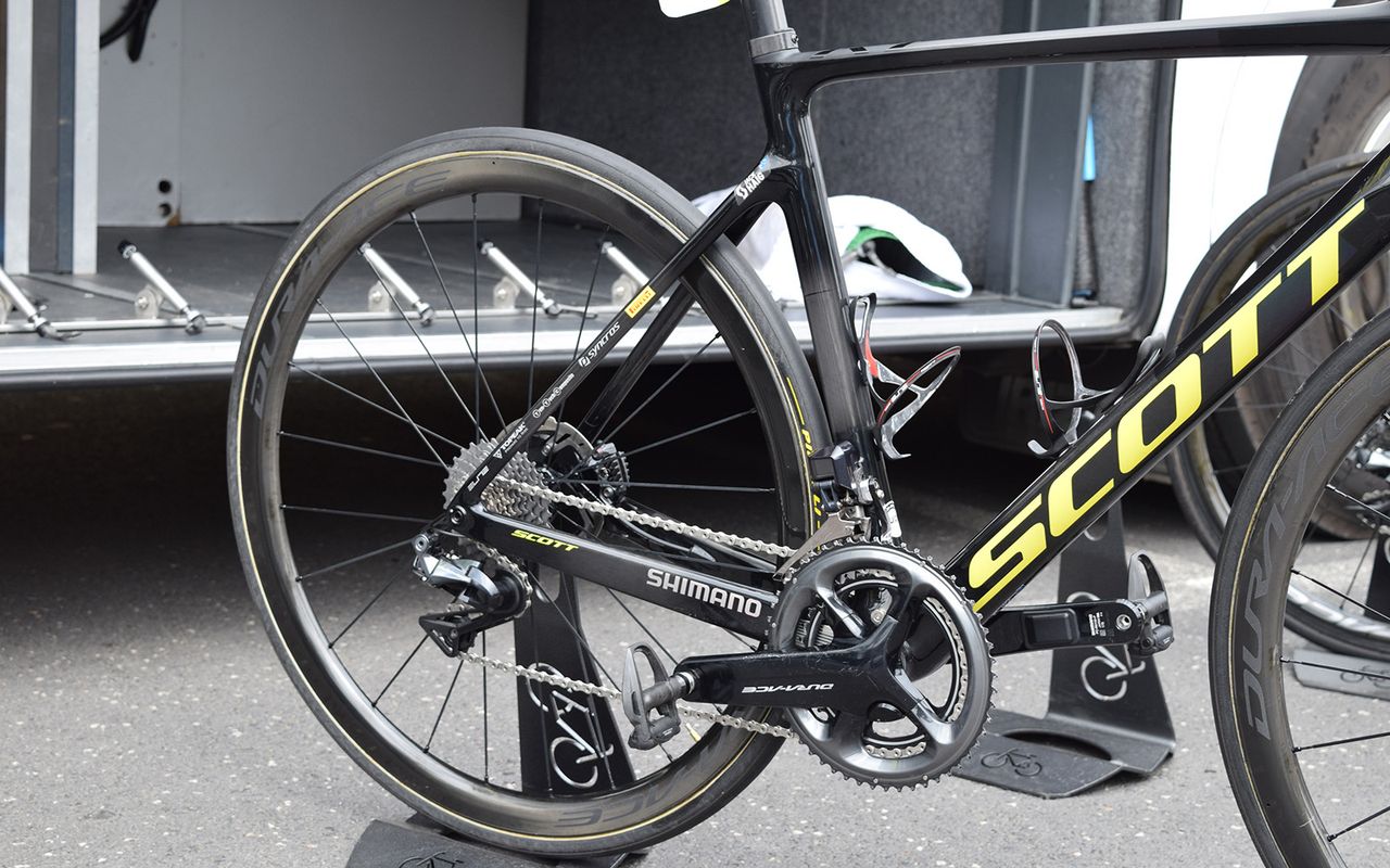 The seat stays have been lowered a share a close resemblance to the aero-specific Foil frameset