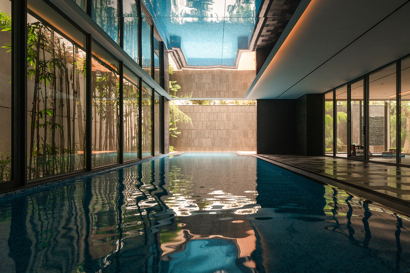 view of tropical Indonesian home SE House