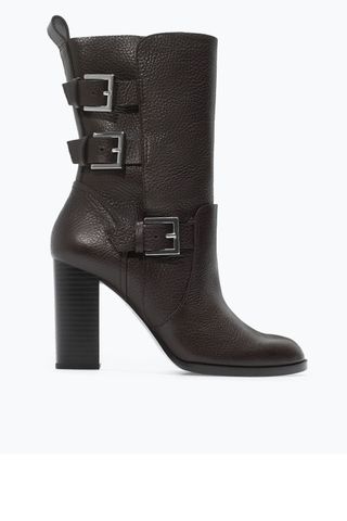 Zara Leather Boots, £89.99