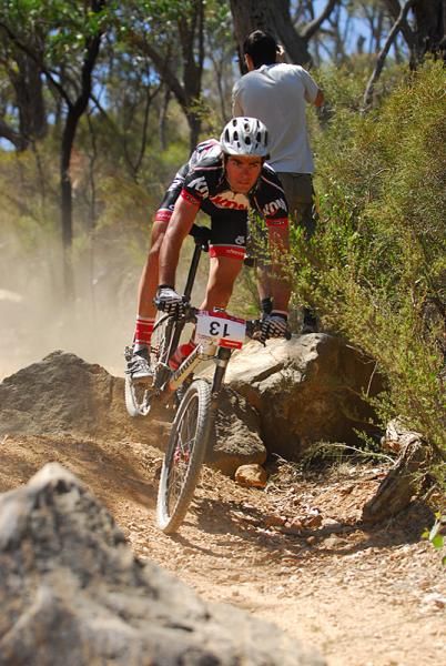 Aiden Lefmann put in a good ride finishing just outside the top five.